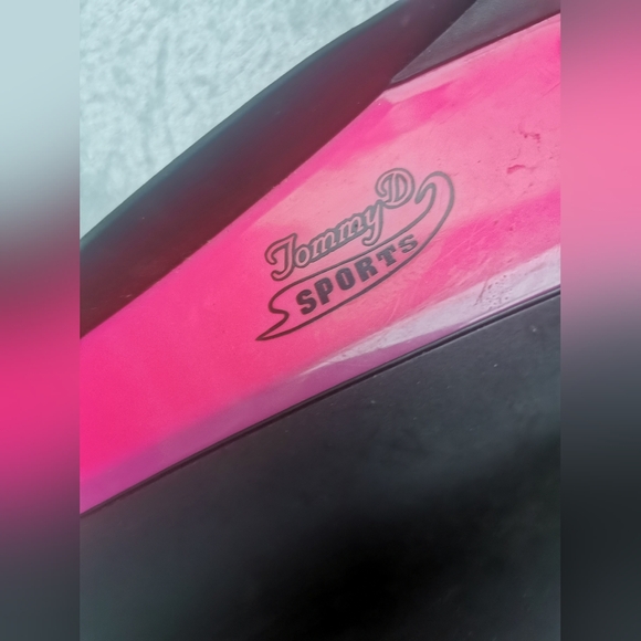 XL Open Heel hot pink diving flippers fins new - Picture 3 of 6